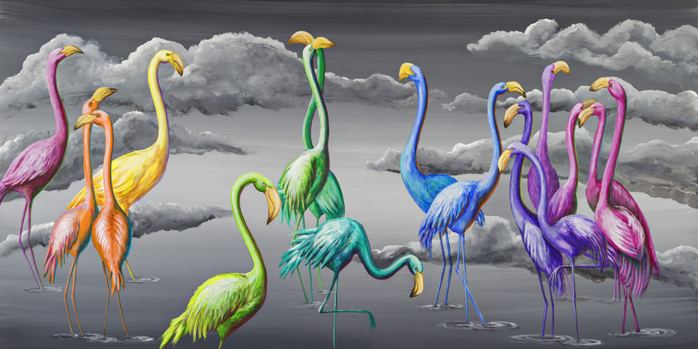 Michael Summers Birds of Paradise (AP) (Framed)